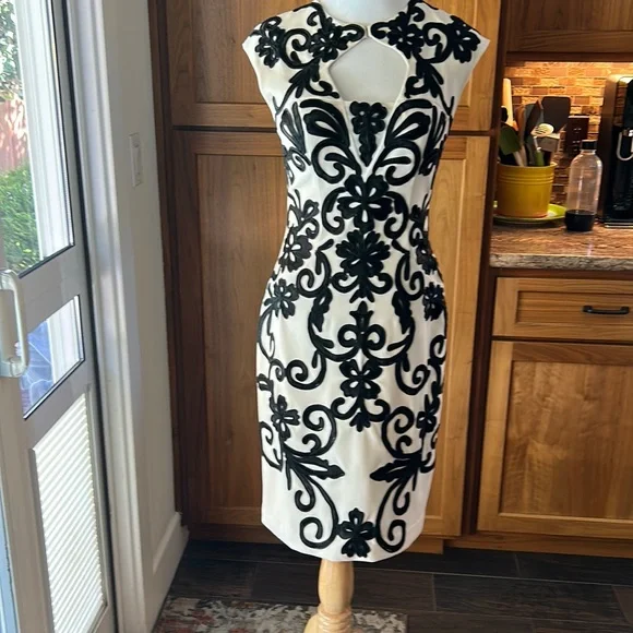 Sue Wong | Dresses | Beautiful Sue Wong Dress Worn Twice Cream With Black Appliqu | Poshmark Sue Wong | Dresses | Beautiful Sue Wong Dress Worn Twice Cream With Black Appliqu | Poshmark